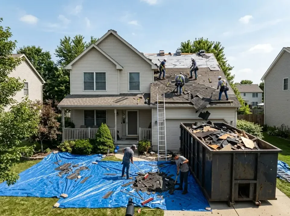 roof-replacement-debris-remova-004 — frequently asked questions, Cheapest Dumpster Rentals in Calera, AL